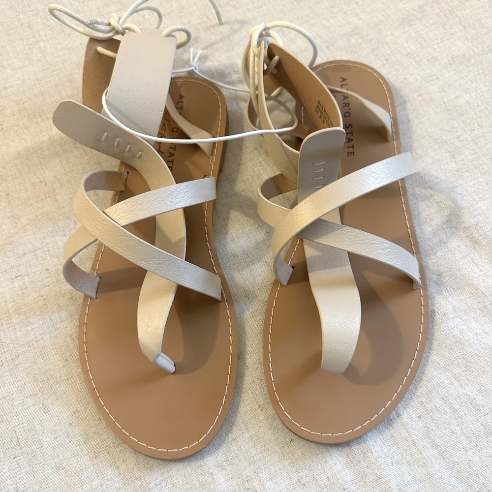 Altar'd State Blaze Gladiator Sandals Size 8 5